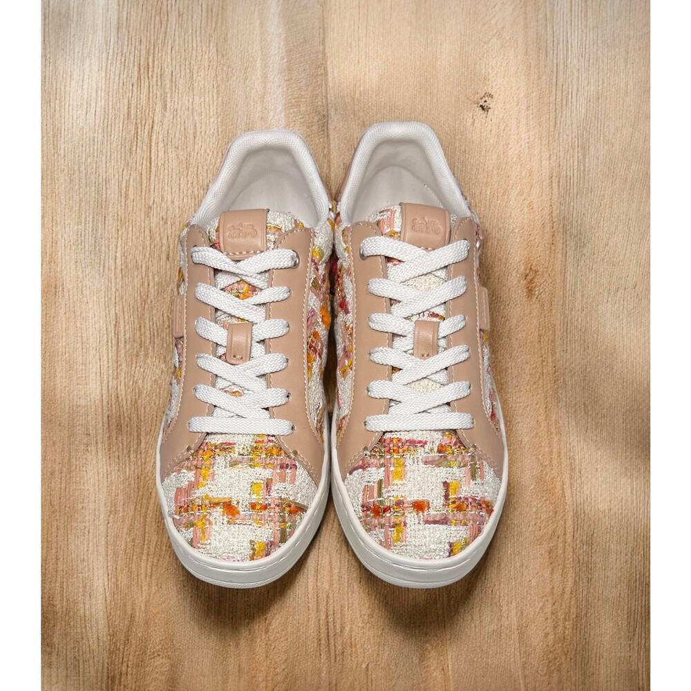 Coach C9934 Lowline Low Top Tweed Sneaker Size 6.5B - Picture 4 of 11